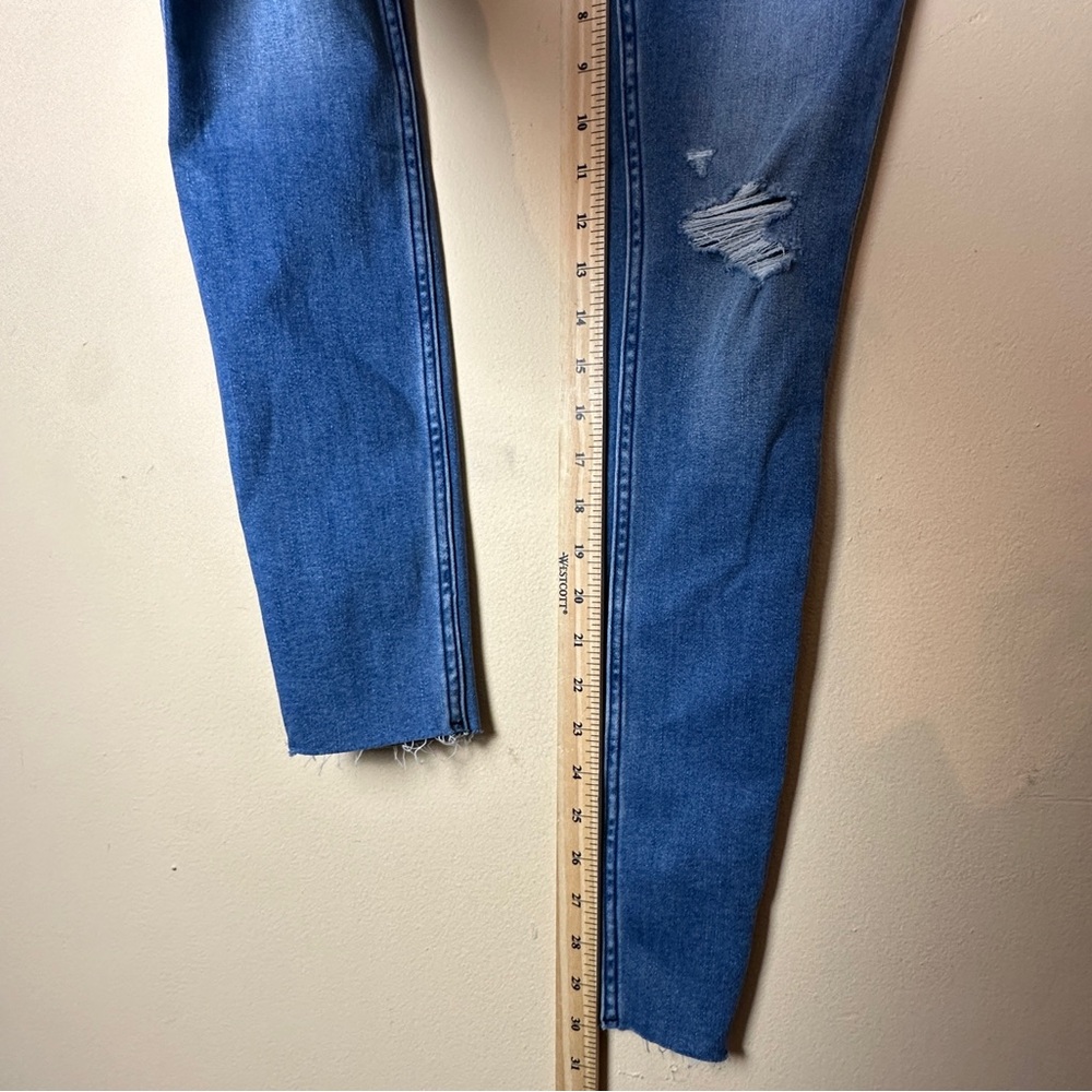 Abercrombie & Fitch Distressed High Rise Jean Leggings Womens Size 26 / 2 Long - Picture 15 of 16
